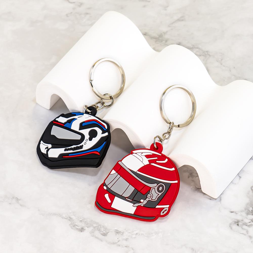 Custom 3D Anime Cartoon PVC Keychain Pendant for Backpack