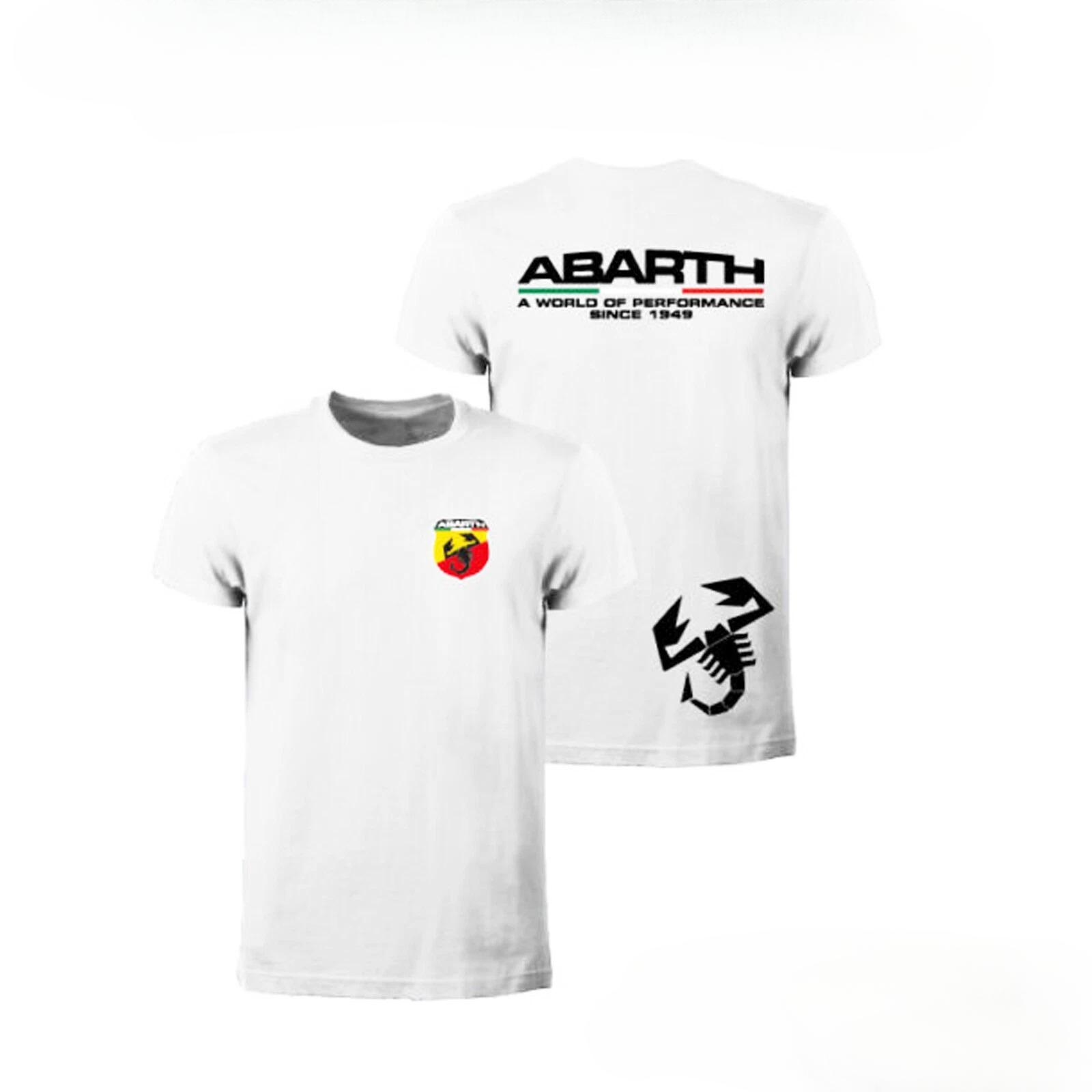 Huiteng12 Italian Automobile Brand T-shirt Maglietta Logo Scorpione Maniche Corte Cotone Tshirt Leggera Uomo XL