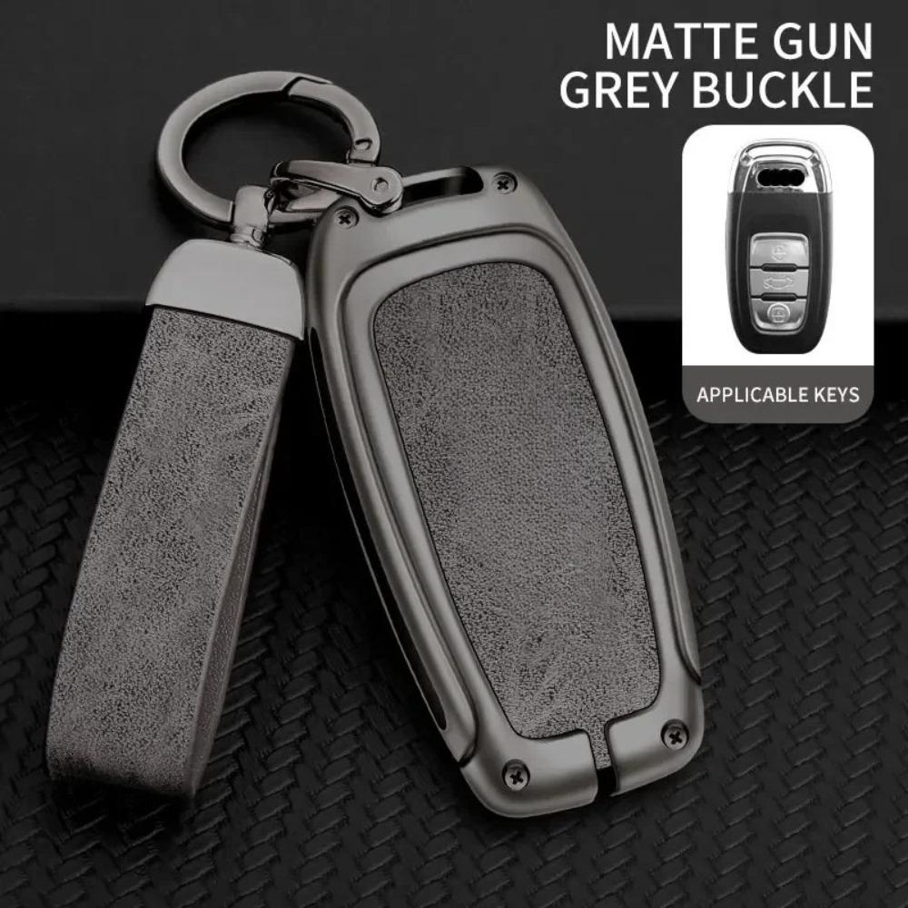 Suitable for Q5 2017 2016 2015 2013 2012 2011 2010 Zinc Alloy Car Key Case High-end Car Key Set Accessories