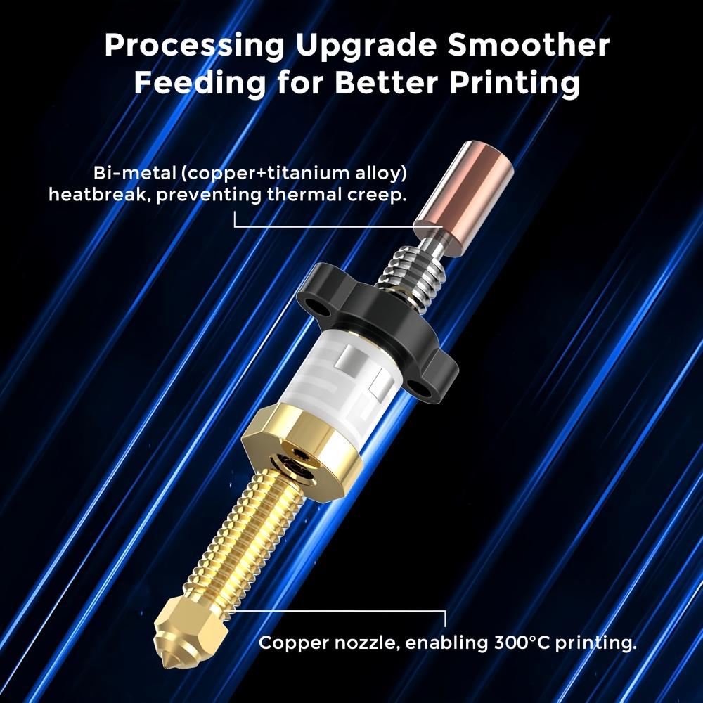 Creality Ender 3 V3 KE Ceramic Hotend Kit, 300°C High Temp Heating Block Extruder Hotend forEnder 3 V3 KE K1/K1 Max