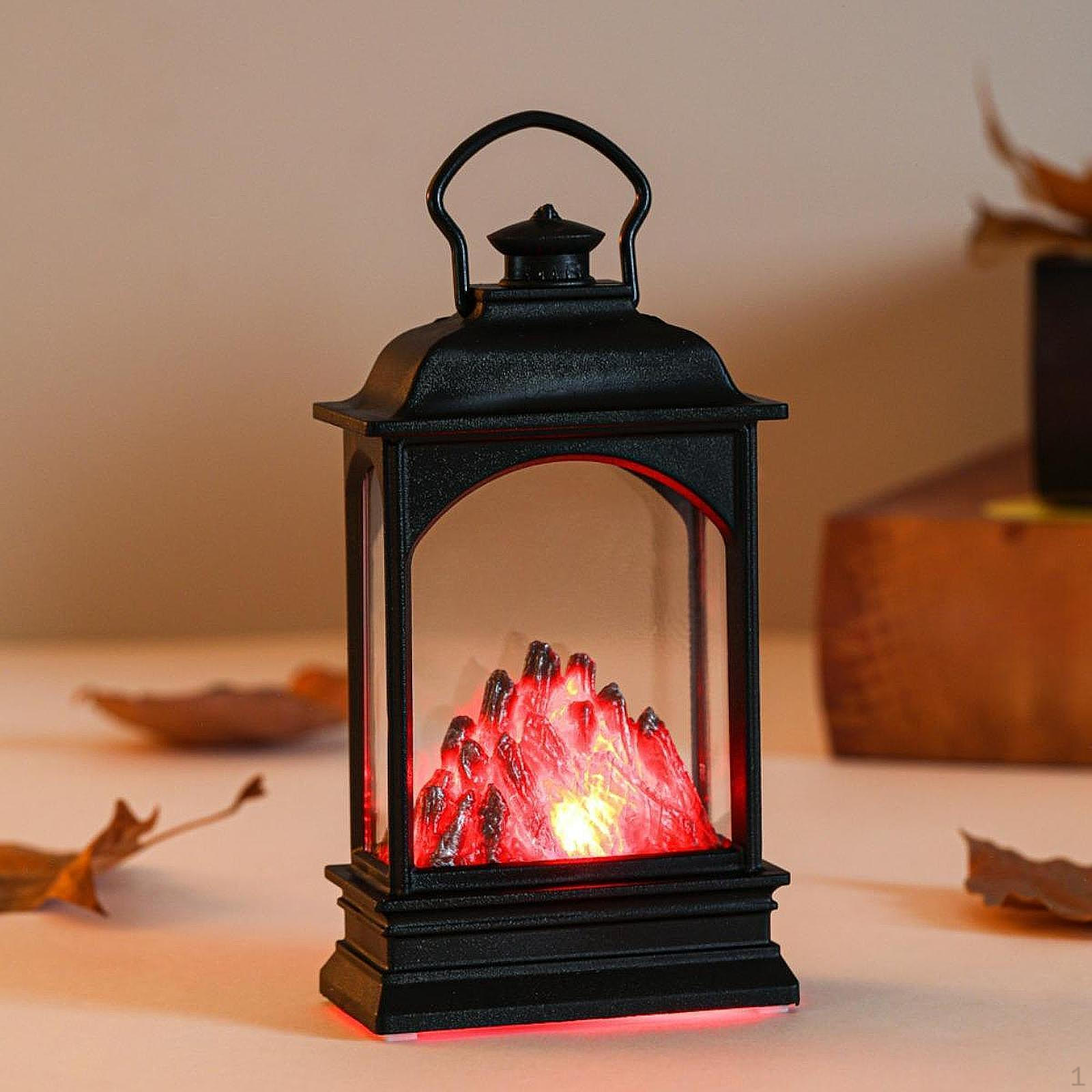 

Каминный светильник, рождественский подарок, переносной ночной декоративный подвесной фонарь для чёрный