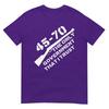 45 70 The Only Governunisext That I Trust Guns TShirt