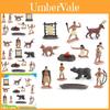 Set Figurine Indiene Realiste cu 12 Piese Inclusiv Șef și Războinic Pentru Colecționari