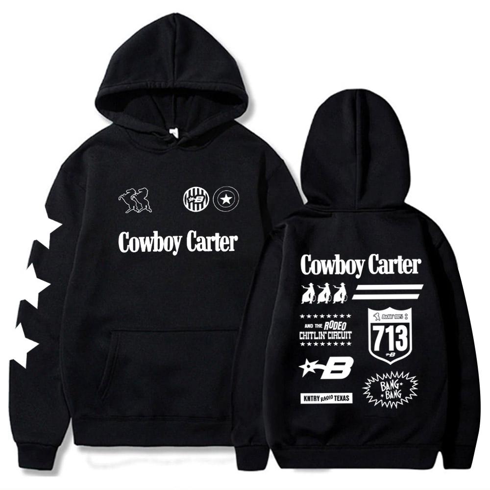 Beyoncé Cowboy Carter Hoodie Beyoncé Merch Geschenk für Beyoncé Fan Unisex Harajuku Sweatshirts
