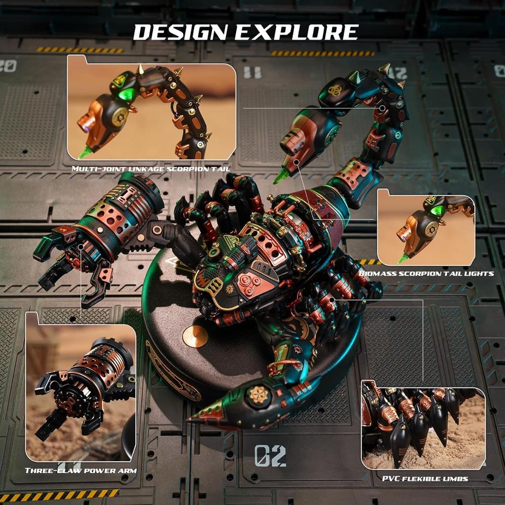 ROBOTIME ROKR Emperor Scorpion Model DIY 3D Puzzle MI04