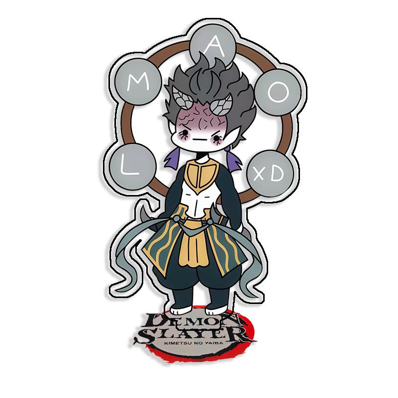 Standing Sign for Demon Slayer Tanjiro Kamado Doma Sabito Acrylic SelfMade Cartoon Anime Desktop Decoration Toy Fans Gift 15cm