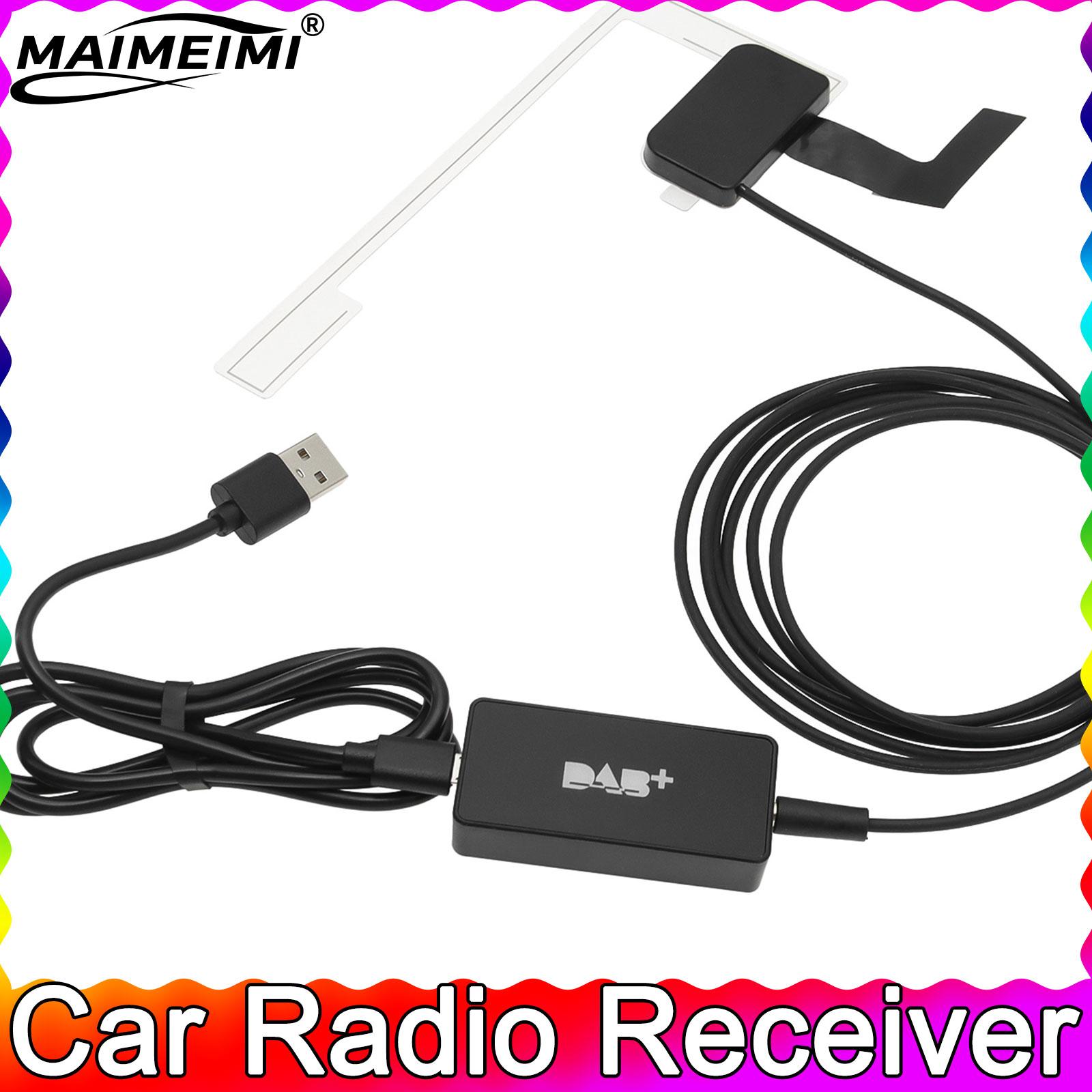

Автомобильный радиоприемник DAB+ Антенна для Android С USB-адаптером GPS Стерео DAB-приемник Плеер Автоматическое сканирование Поддержка Списка каналов LS0027