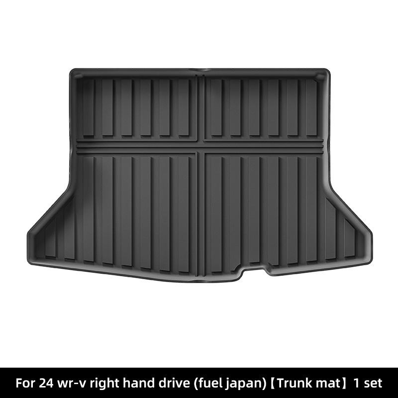 for Honda WR-V WRV 2025 2025 2025 Right Rudder Car Floor Mats Trunk Pad TPE 3D Waterproof Protective Car Accessories