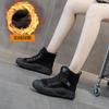 Internet celebrity thick-soled Martin boots women's warm 2025 autumn and winter new heightening high-top casual fashion retro snow boots
