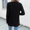 New Spring and Autumn Women's Elegant Beaded Long-sleeved Casual Knitted Cardigan Jacket