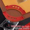 R100-R300 Woodworking Router Templates Angle Positioning Template Corner Reusable Positioning Tool