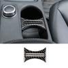 Middle Console Water Cup Frame Decor For Benz GLA CLA 2013-19 Real Carbon Fiber