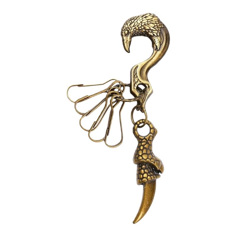 

Stylish Zinc Alloy Claw Necklace Trendy Hip Hop Jewelry Lightweight Comfortable Unisex Pendant For Daily Wear And Parties