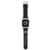 Pasek Do Apple Watch 42/44/45/49mm Karl Lagerfeld 3D Rubber Choupette Czarny