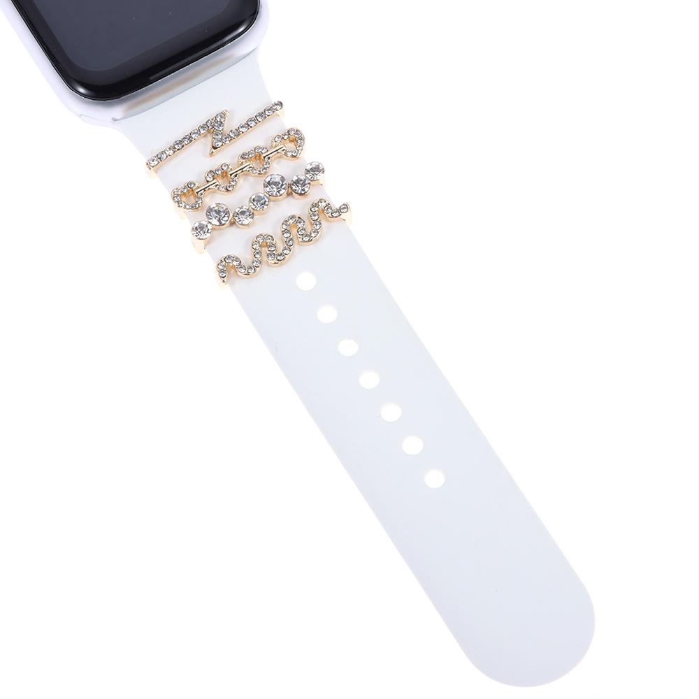 Metal Nails Diamond Strap Accessories Decorative Ring Wristbelt Charms Watch Band Ornament