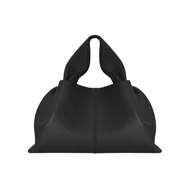 

Нишевая новая универсальная однотонная сумка для ланча в Европе и США, модная сумка на одно плечо, женская сумка через плечо (20cm Max Length 30cm)