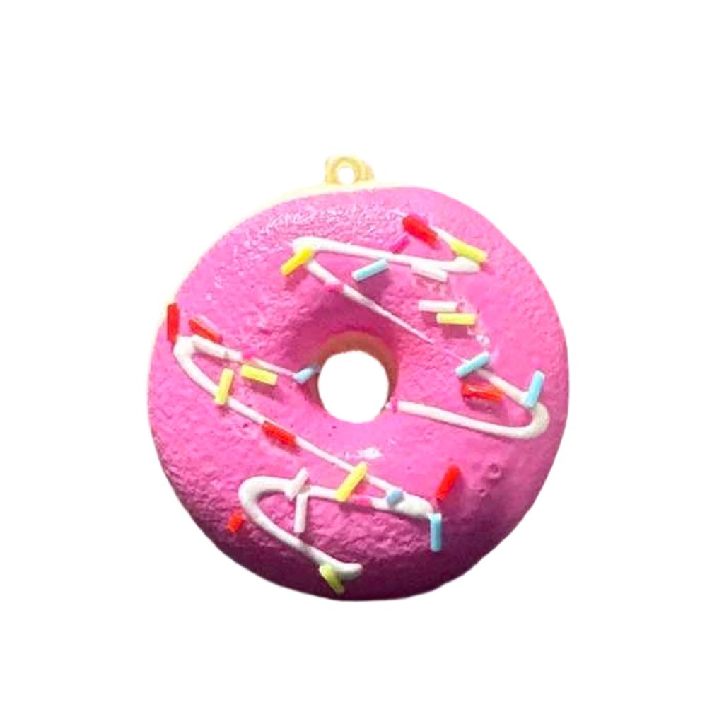 Slow 6cm Donut PU Simulation Bread Stress Relief Toy