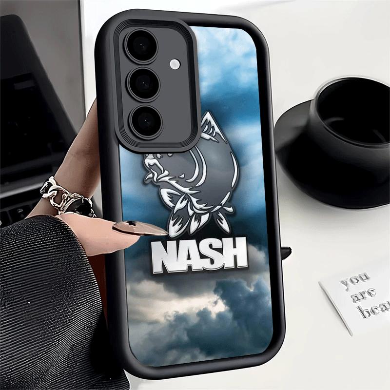 Phone Case for Samsung Galaxy A17 A16 A15 A14 A13 Nash Fishing Fish Mark A56 A36 A26 A55 A35 A25 A54 A34 A24 A53 A33 A23 A07 A06