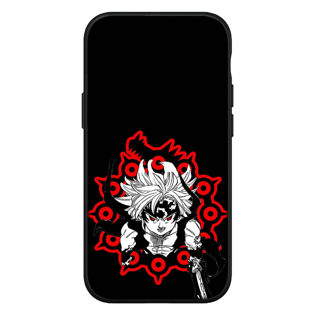 Hülle für iPhone 17 16 15 Xiaomi Poco Redmi Note 14 13 12 11 Pro Max Samsung Galaxy S25 S24 OPPO Huawei Die sieben Todsünden Meliodas Ban Handyhülle