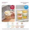 Microwaveable Borosilicate Glass Baby Food Lunch Box & Freshness Bowl for Cold Storage & Steaming, Sealed for Freshness.