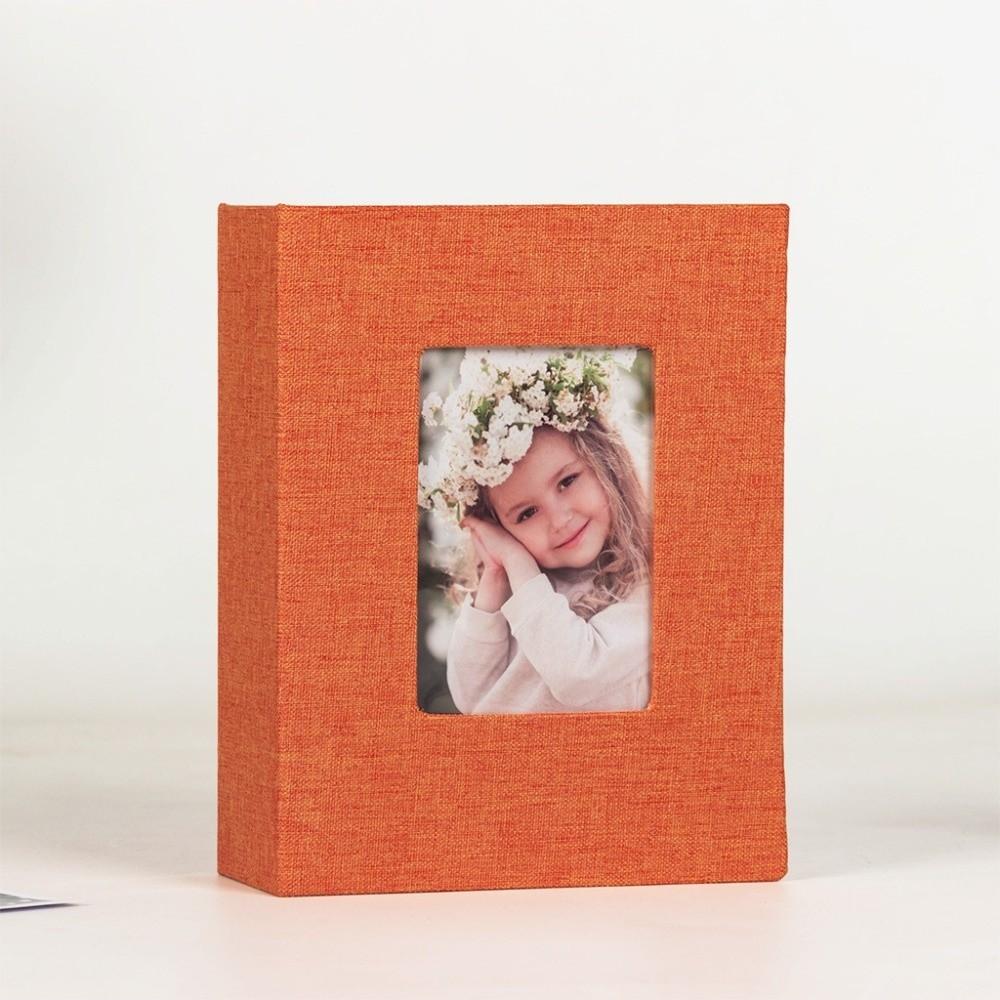 Cloth Cover Scrapbook Album Laminated Photo Storage Slip-in Picture Albums  Baby Growth Record