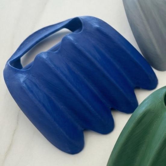 Pinza de Arena Multigancho, Herramienta de Excavación de Playa Impresa en 3D para Niños, Pala de Arena Portátil para Construcción de Castillos, Juguete para Exteriores