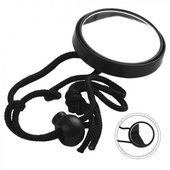 Diving Rearview Mirror With Cord Snorkeling Tool Underwater Accessories