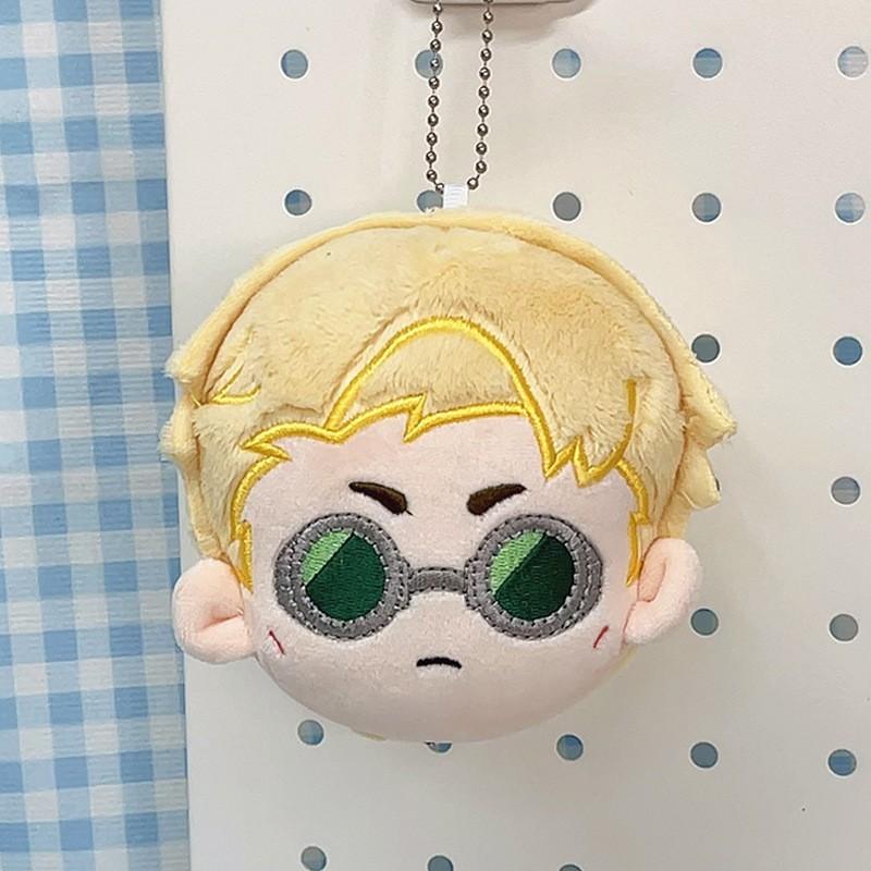 Anime Jujutsu Kaisen Merchandise Gojo Satoru Itadori Yuji Big Head Doll Plush