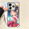 Shiraishi An Music Game Soft Phone Case For Xiaomi Redmi Note 14 15 Pro Plus 13 12 11S 11T 5G 10 9S 9 Plating Anti-Fall Fundas