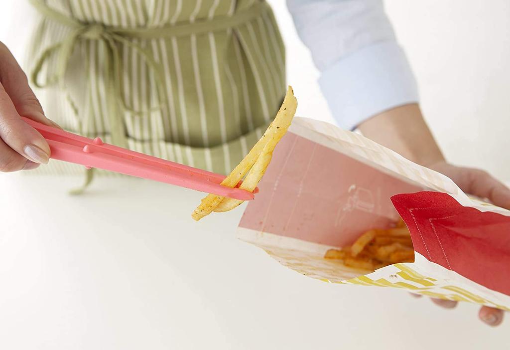 Suncraft Süßigkeitenzange, Kartoffelzange, Made in Japan, gelbe Kartoffelchips, Snacks, hält Ihre Hände schmutzig PCT-02