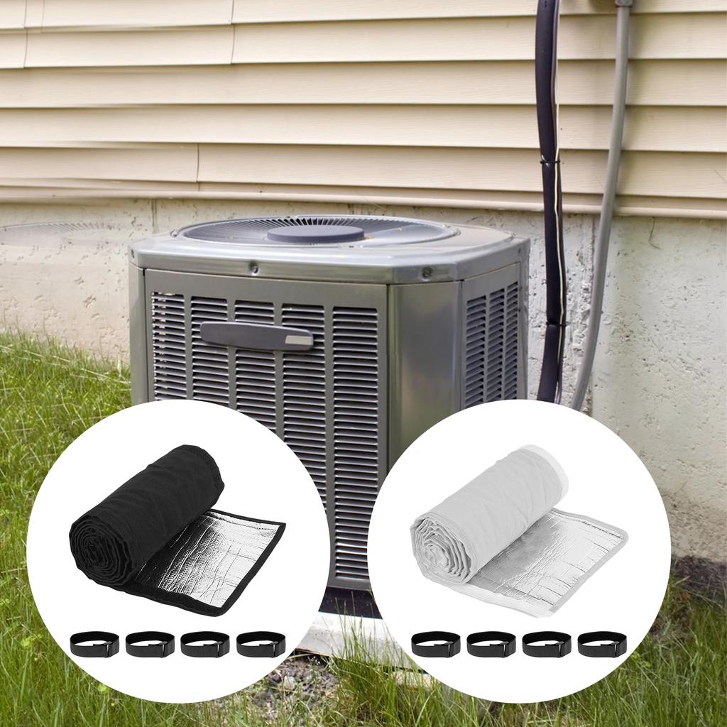 3 Layer Universal Air Conditioner Hose Cover Waterproof AC Hose Heat Insulation Wrap Portable AC Hose Insulation Sleeve for Home