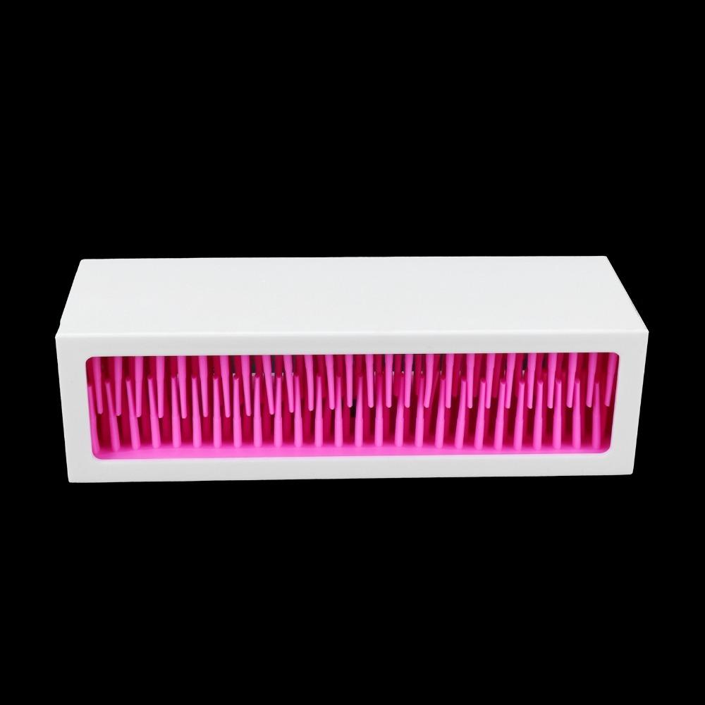 Zweiseitiges Design Silikon Kosmetik Aufbewahrungsbox ABS+TPE Make-up Pinsel Halter Schmuck Aufbewahrung