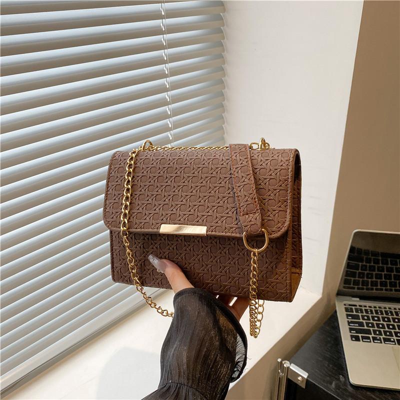 

Осенний темперамент простая однотонная сумка текстура сумка через плечо мессенджер маленькая квадратная сумка сумка для отдыха