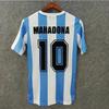 Classic Retro Football Jersey National Team Player Printing AC Milan Spain Argentina Juventus Manchester United Cycling Sportswear