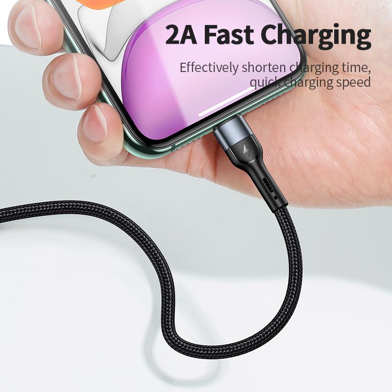 USAMS USB Typ C Lightning Kabel für iPhone 12 13 11 pro max Xs Xr X SE 8 7 6 plus 6s 5s iPad Air mini USB C Schnelllade Datenkabel 4.9