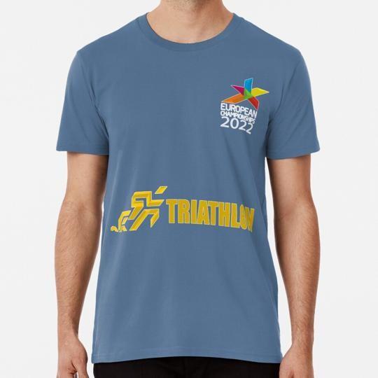 

European Championships Triathlon Size S to 5XL Made in the USA TShirt Unisex T-Shirt M