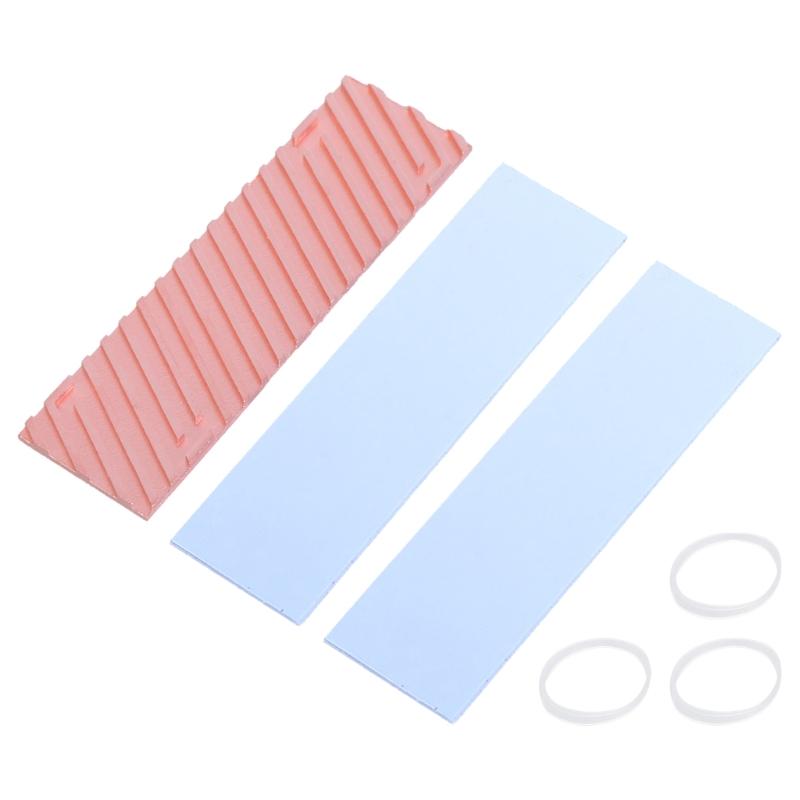 

2280 Cooling Pad Efficient for M.2 2280 SSD Heat Sink PC Hard Drive Disk Cooling Pad Enhances Heat Dissipation 2/3/4/6mm