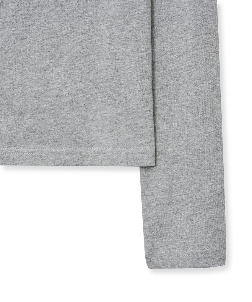 YALE Cutoff Long Sleeve_Gray