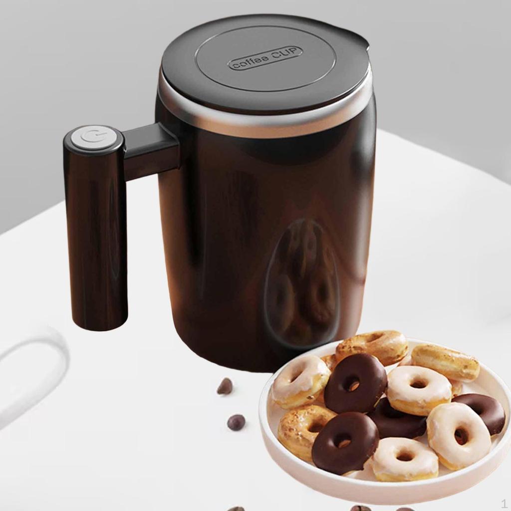 Auto Coffee Mug Automatic Mixing Cup Self for Tea Office Protein Drinks