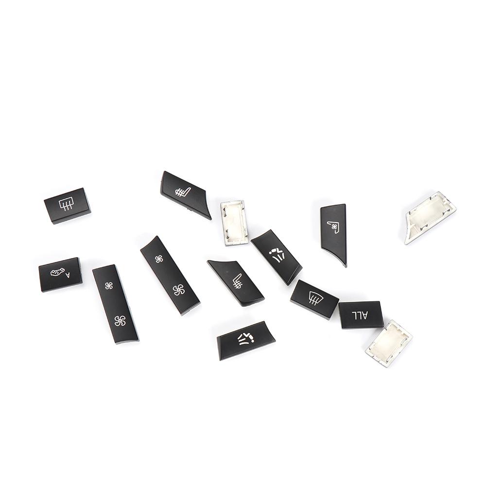 Car Console Dash Air Conditioner Switch Buttons Key Caps Repair Kit Replacement For BMW 5 6 7 Series F10 F02