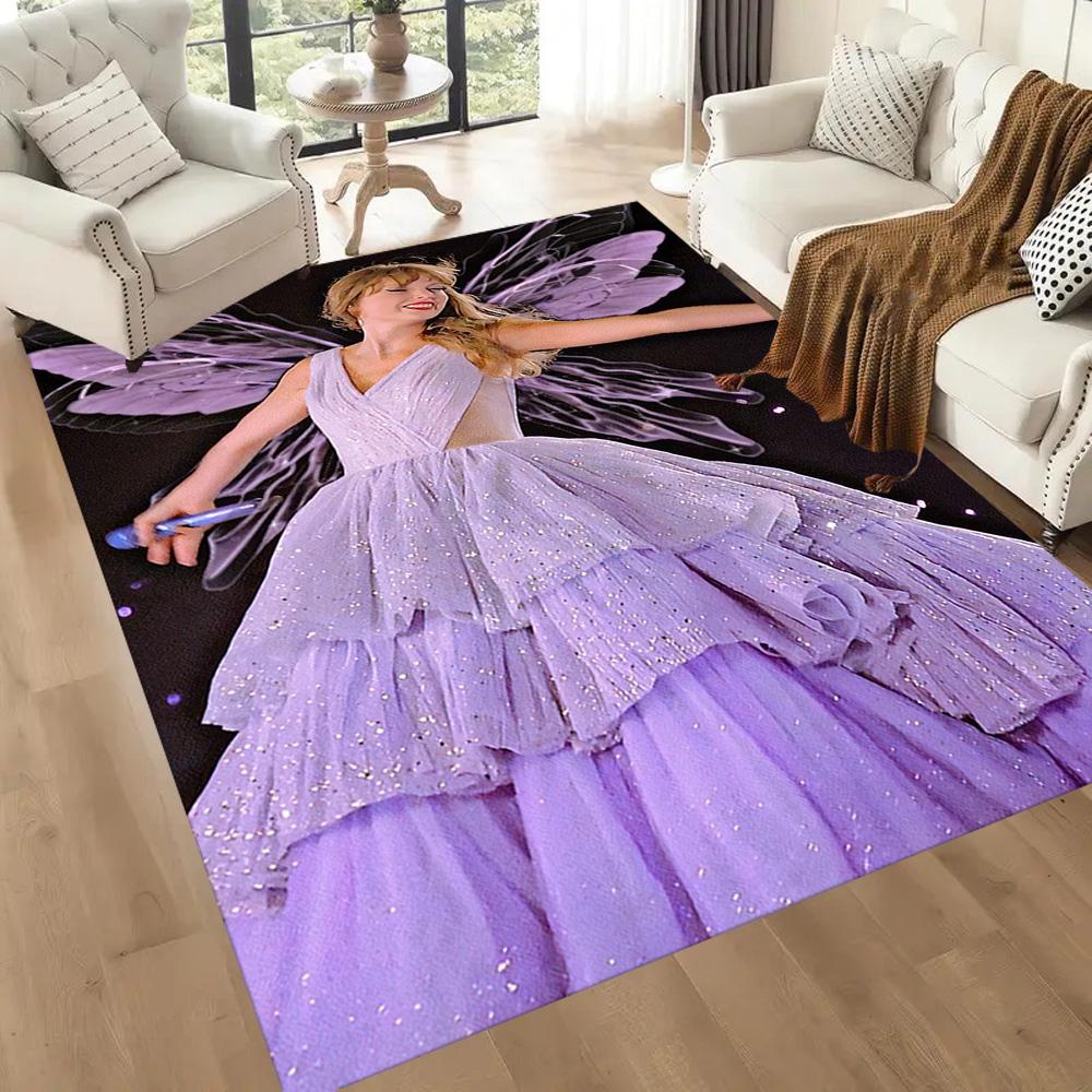 Taylor Swift's Era Tour Square rugs are a great choice for living rooms, bedrooms, home décor, and as gifts.
