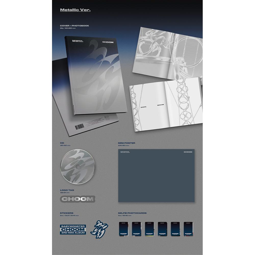 [Pre-order] BABYMONSTER - CHOOM (3rd Mini)