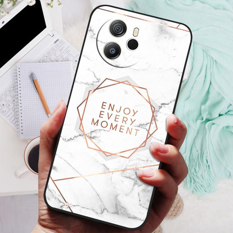 Phone Cover for Blackview Shark 8 Case Luxury Marble Printing TPU Silicone Funda for Blackview Shark 8 Soft Shells Shark8 Cool