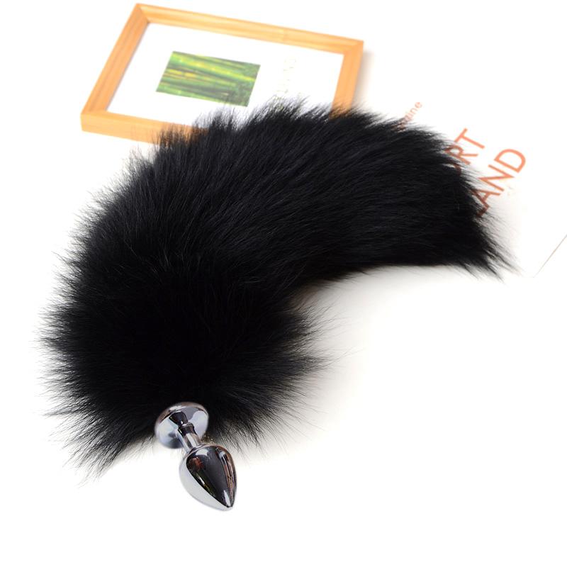 Fox Tails Anal Plug Metal Anal Sex Toys Butt Plug Sex Games Role Play Cosplay Toys Drop Shipping