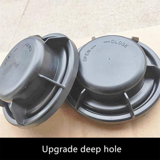 2x 4.75 Large Headlight Bulb Cover Plastic Dust Cap Deep Hole For Benz 15822200