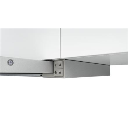 Bosch | Hood | Dft63Ac50 Series 4 | Energy Efficiency Class D | Telescopic | Width 60 Cm | 368 M³/H | Mechanical | Silver | Led