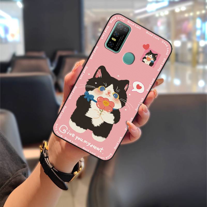 Full Wrap Anti-knock Phone Case For Doogee N30 Graffiti Shockproof TPU Back Cover Cute Silicone Anti-dust Fashion Design