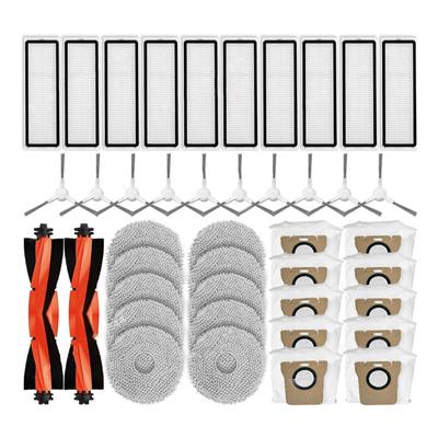 Für Xiaomi Roboter Vakuum X20 + / X20 Plus Ersatzteile Zubehör Wichtigsten Seite Pinsel Hepa-Filter Wisch Tuch Staub tasche