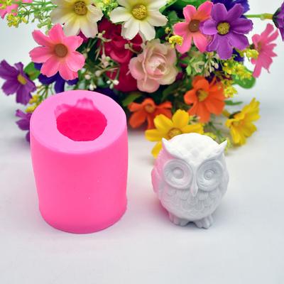 3D Owl Candle Mold Silicone Mold For Candle Making DIY Handmade Resin Molds