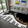 Piano Note Music Theme Series Carpet Home Decoration Bedroom Living Room Large Area Carpet Room Bedside Non-slip Floor Mat
